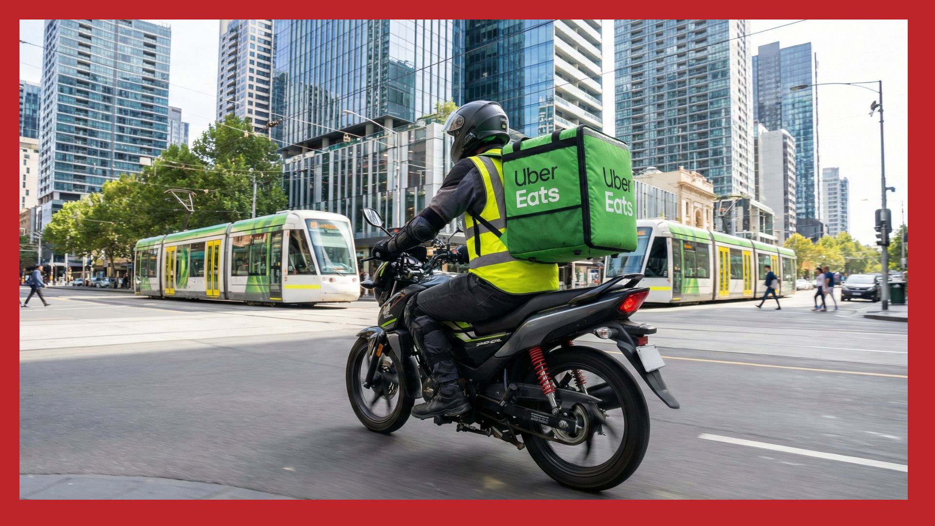 How to earn money from uber eats in Australia